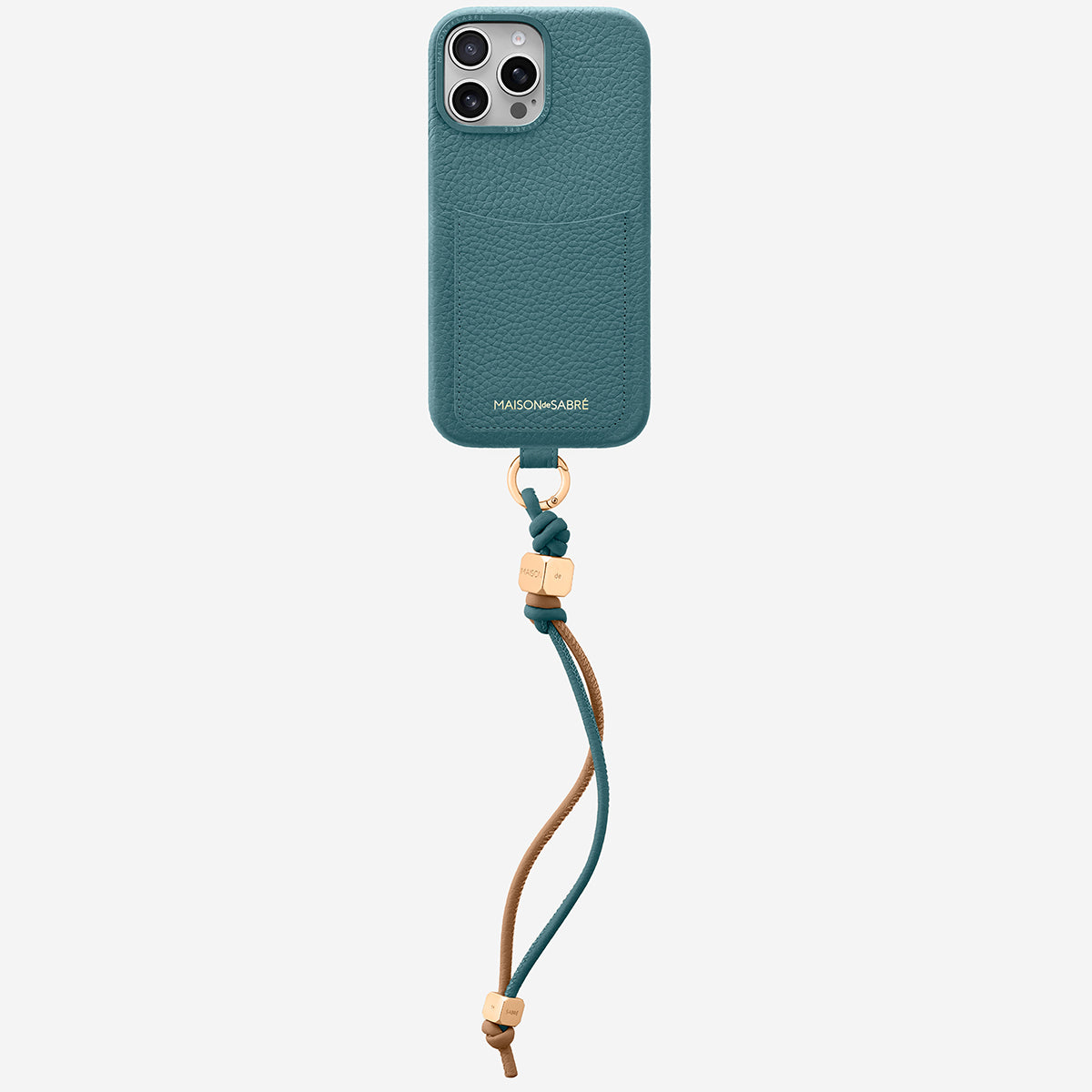 The Wristlet Phone Case iPhone 16 Pro Max - Bondi Blue