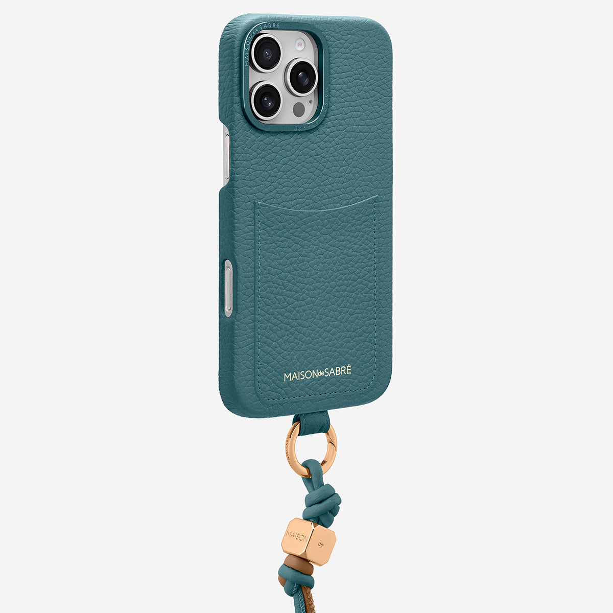 The Wristlet Phone Case iPhone 16 Pro Max - Bondi Blue