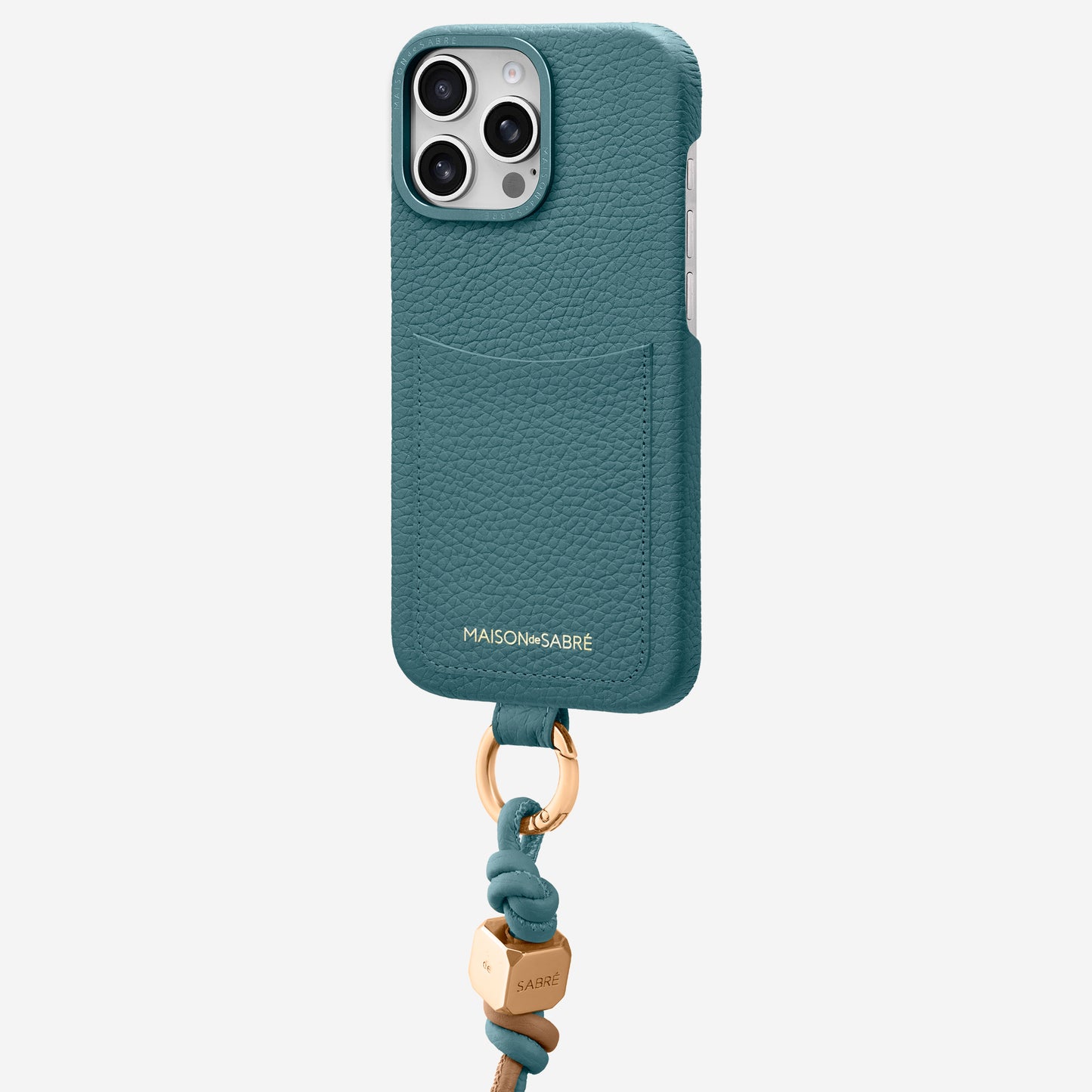 The Wristlet Phone Case iPhone 16 Pro Max - Bondi Blue