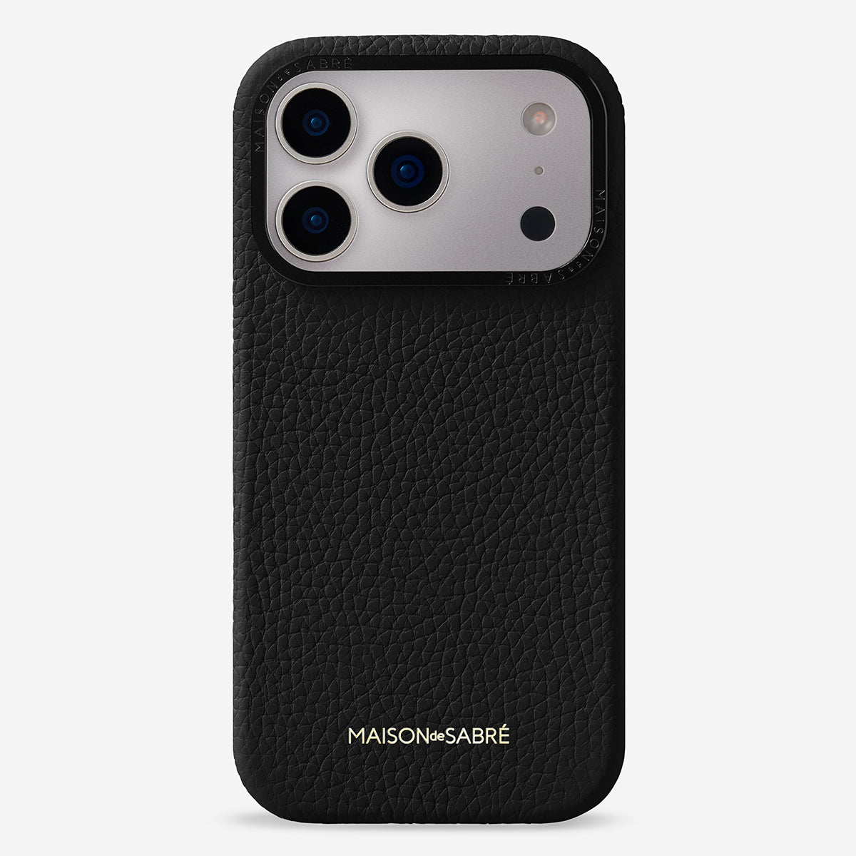 iPhone 17 Pro Max Case - Black Caviar – MAISON de SABRÉ