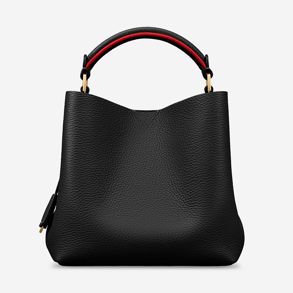 The Mini Bucket Bag - Rouge Noir