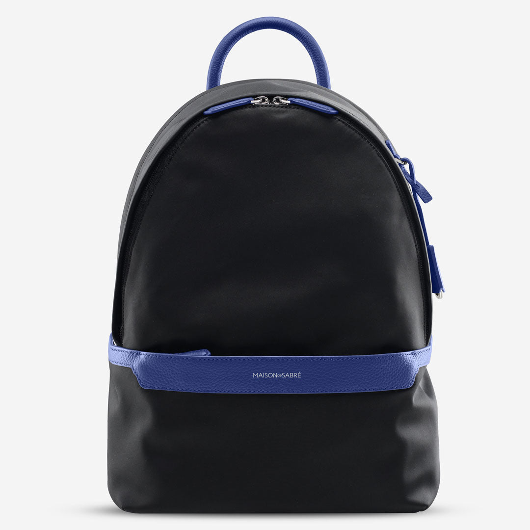 The Resilon™ Nylon Backpack Lapis Blue – MAISON de SABRÉ