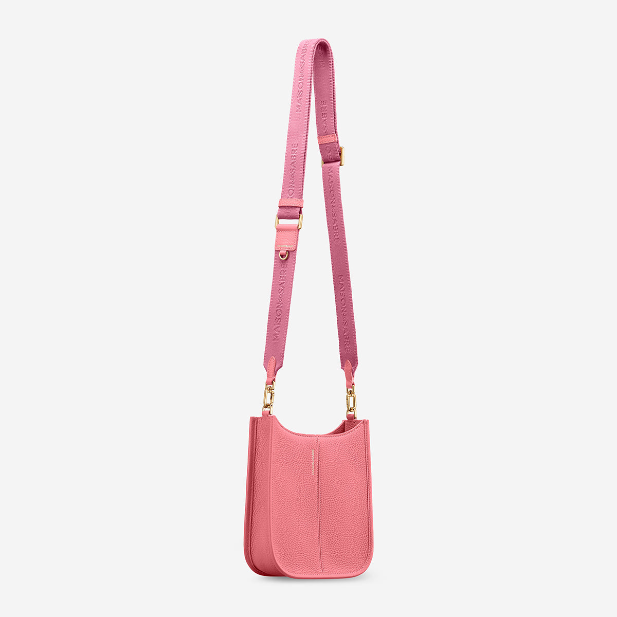 The Mini Moon Shoulder Bag - Candy Pink