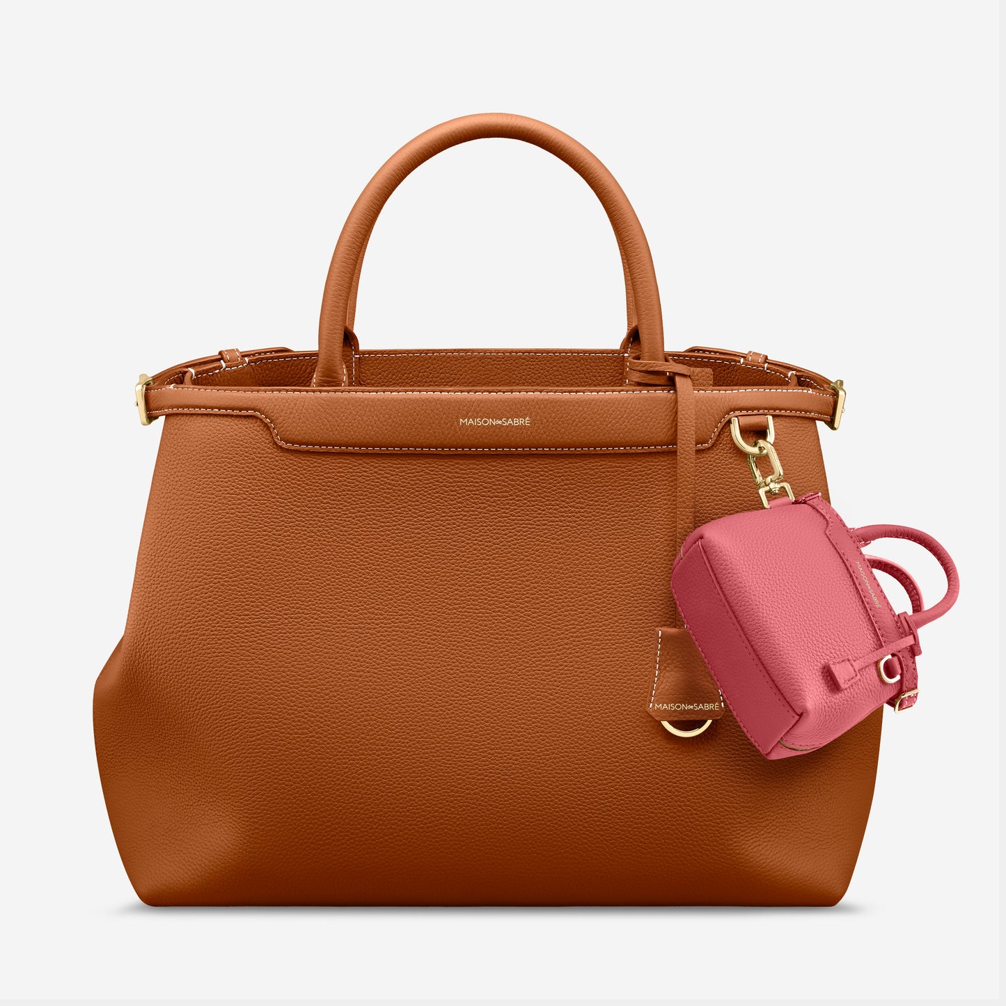 The SABRÉMOJI™ Petite Palais Charm - Candy Pink