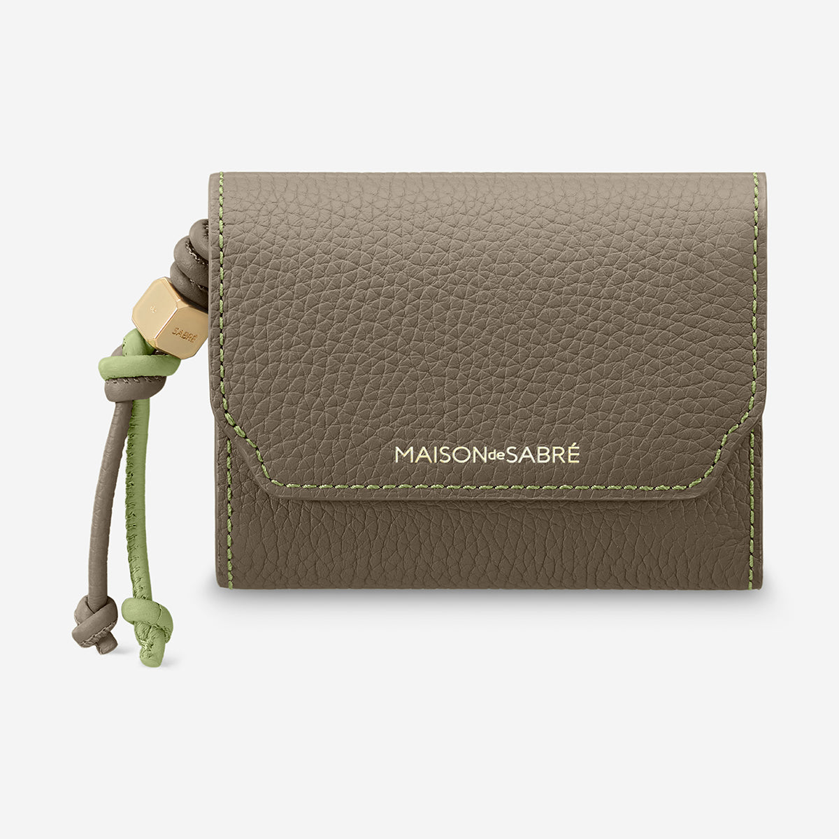 The Trifold Wallet - Cashmere Matcha – MAISON de SABRÉ