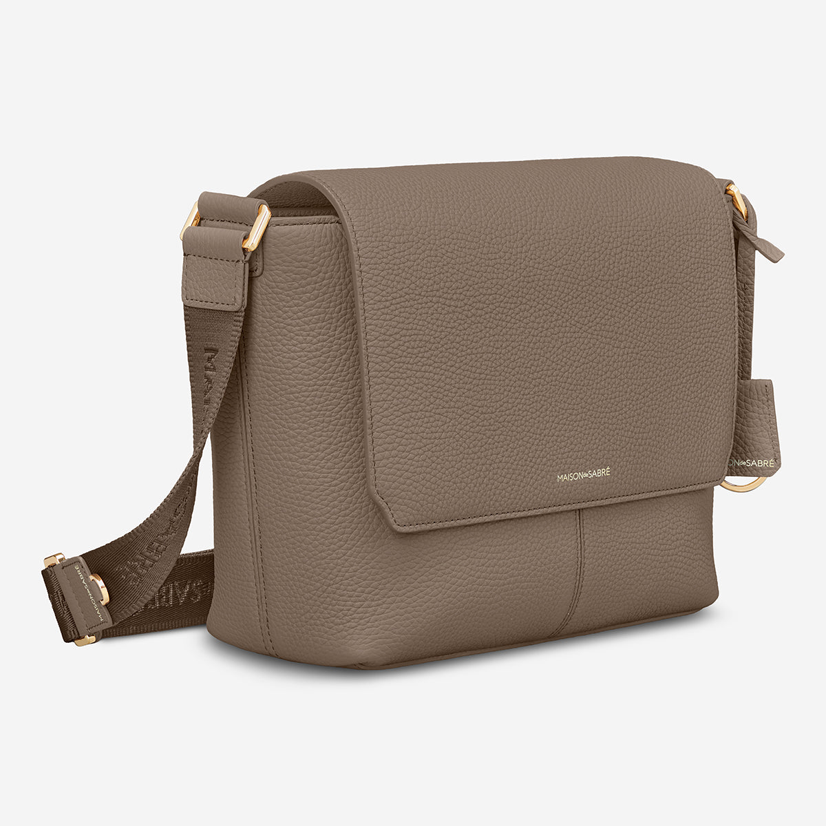 The Medium Flaire Messenger Bag - Cashmere Clay