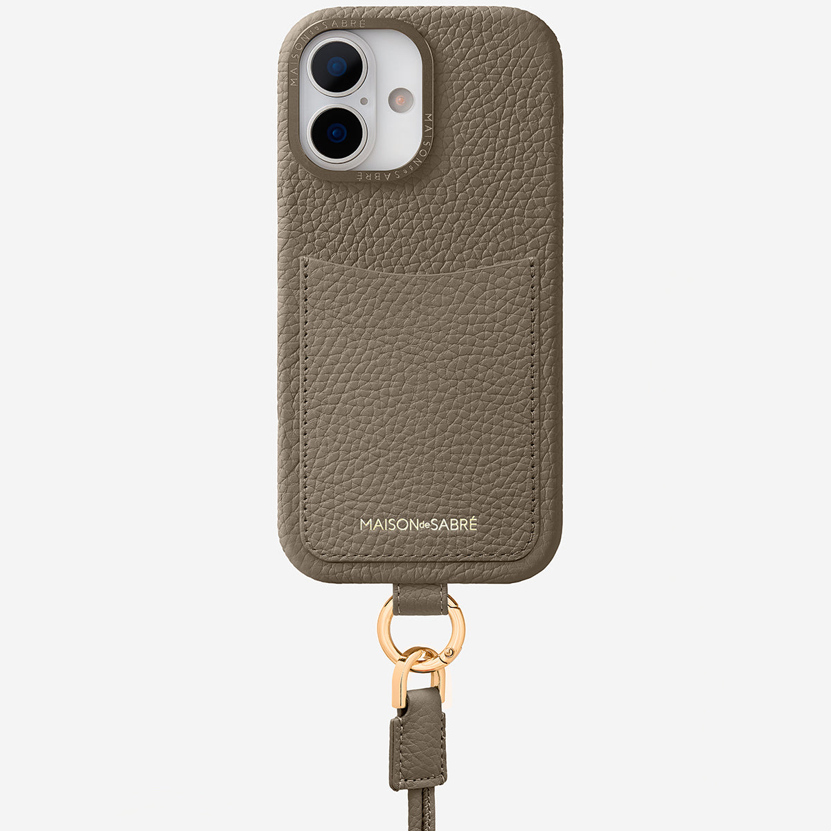 The Sling Phone Case iPhone 17 - Cashmere Clay – MAISON de SABRÉ