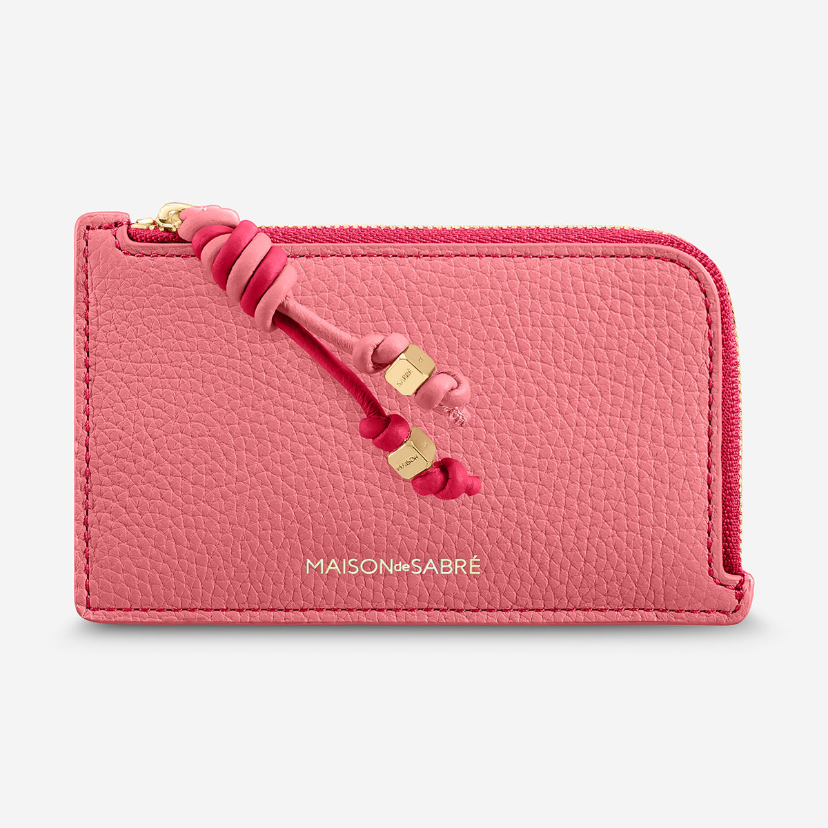 The Zip Card Holder - Candy Fuchsia – MAISON de SABRÉ