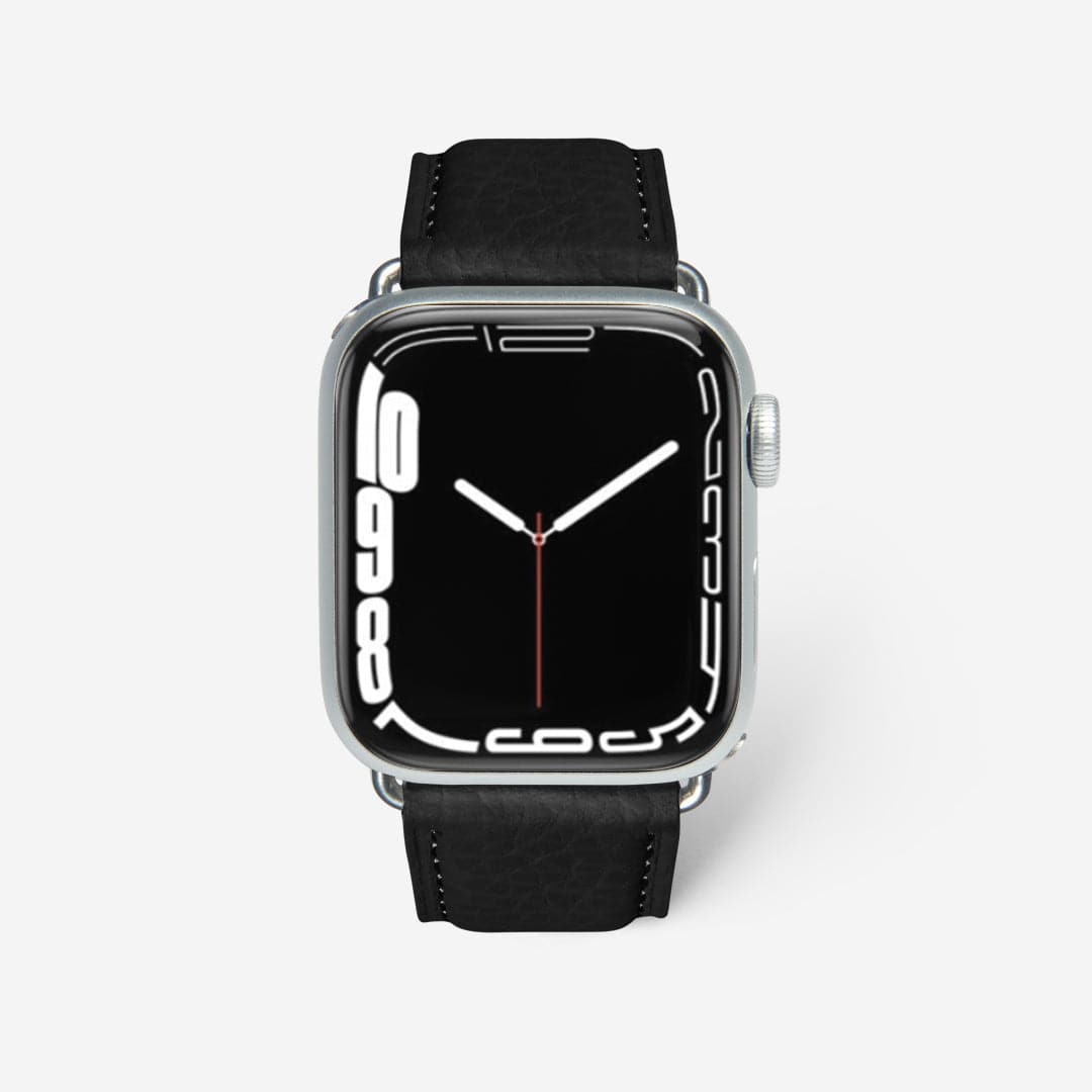 Apple Watch Band (42/45/49mm) - Black Caviar – MAISON de SABRÉ