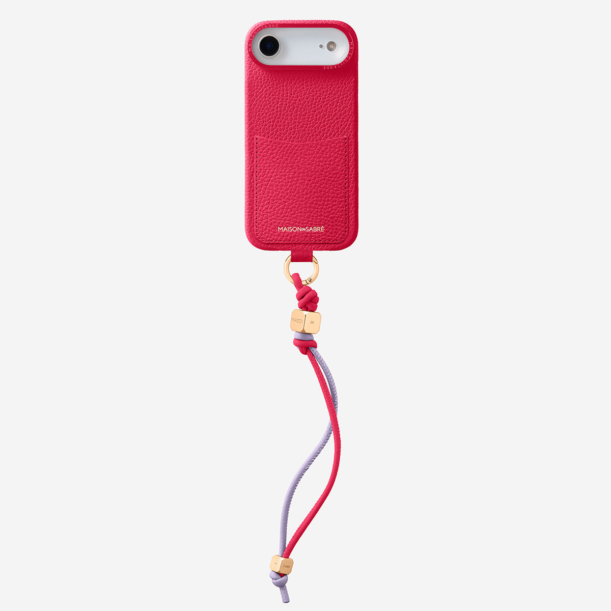 The Wristlet Phone Case iPhone 17 Air - Shibuya Fuchsia