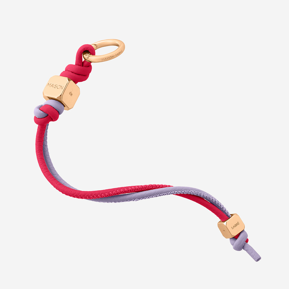 The Wristlet Charm - Fuchsia Lavender – MAISON de SABRÉ