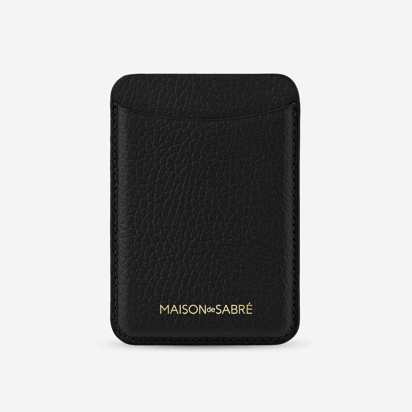The MagSafe Wallet - Black Caviar