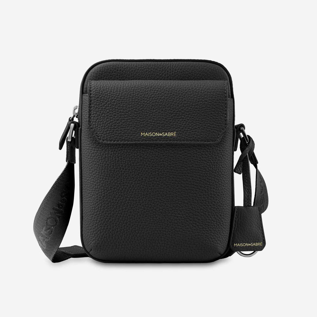 The Mini Shoulder Bag - Black Caviar
