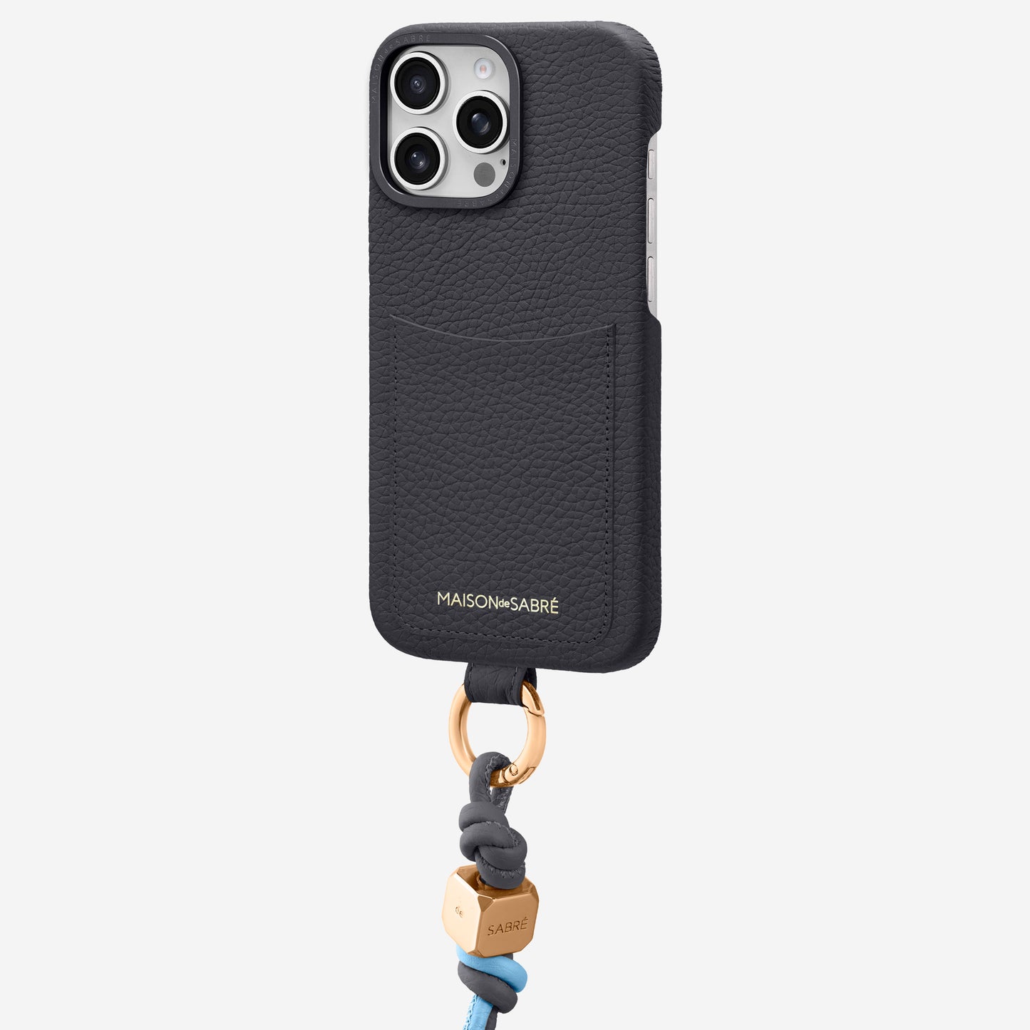 The Wristlet Phone Case iPhone 16 Pro Max - Graphite Grey