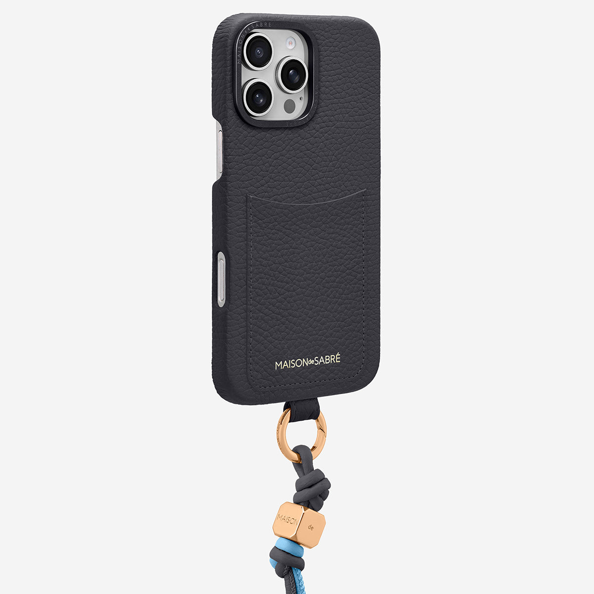 The Wristlet Phone Case iPhone 16 Pro Max - Graphite Grey