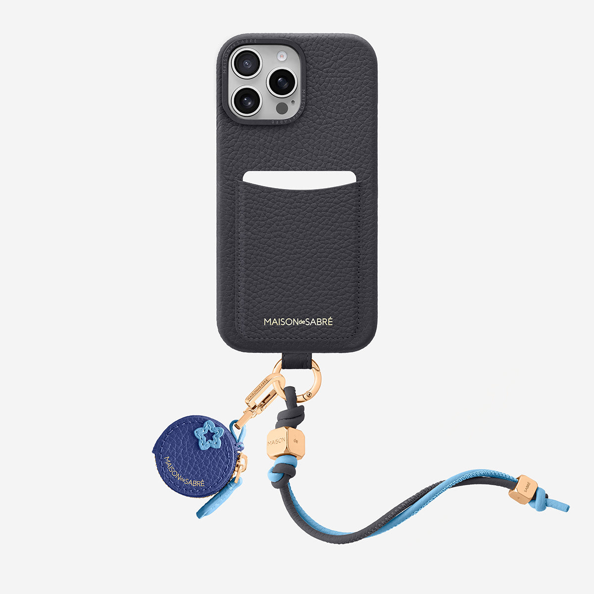 The Wristlet Phone Case iPhone 16 Pro Max - Graphite Grey