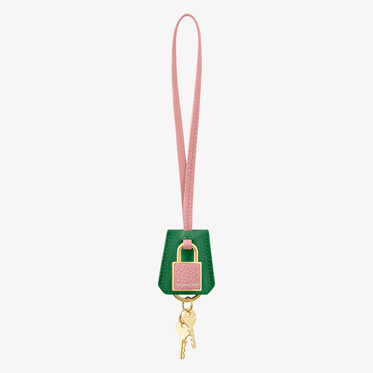 The SABREMOJI™ Padlock Charm - Emerald Lily – MAISON de SABRÉ