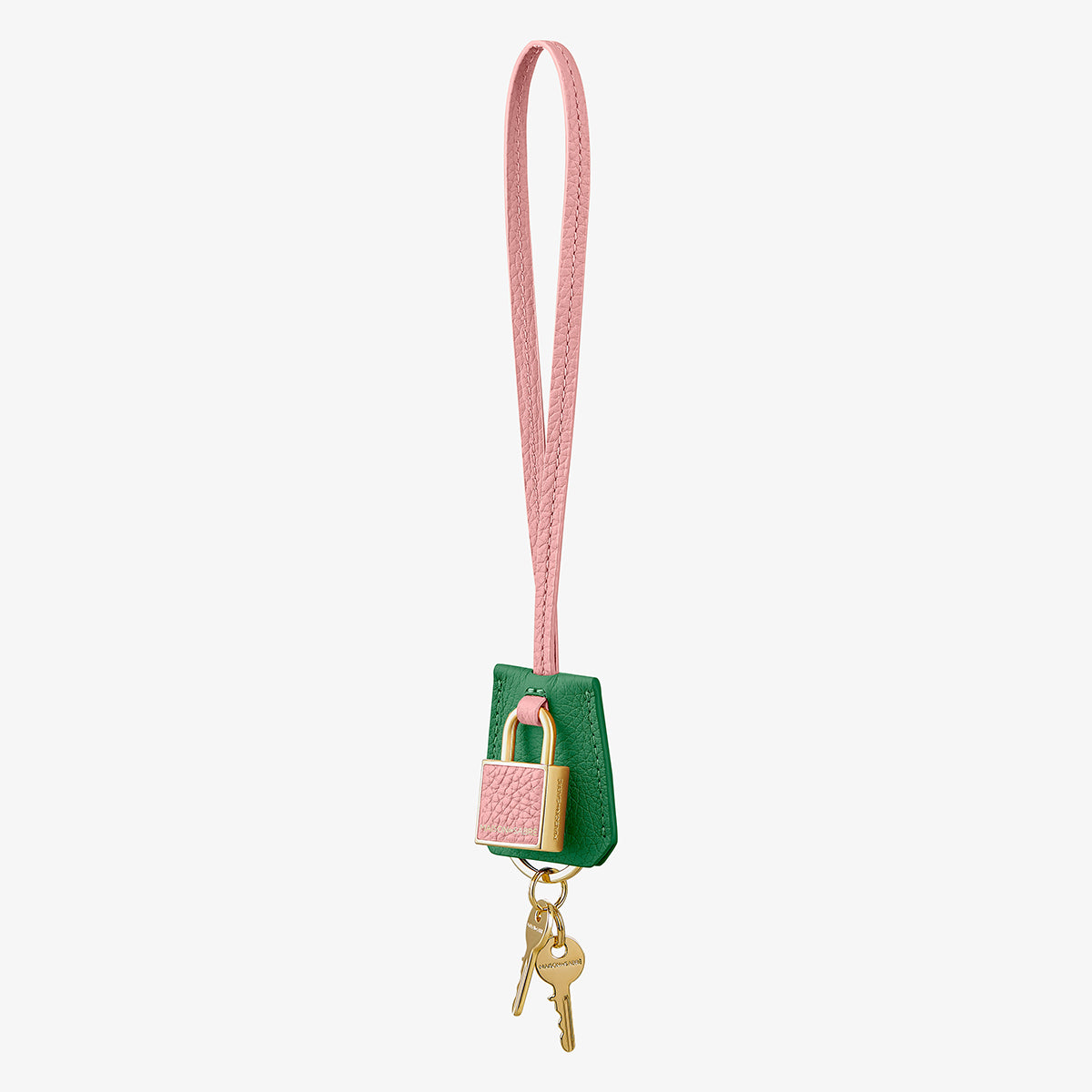 The SABRÉMOJI™ Padlock Charm - Emerald Lily