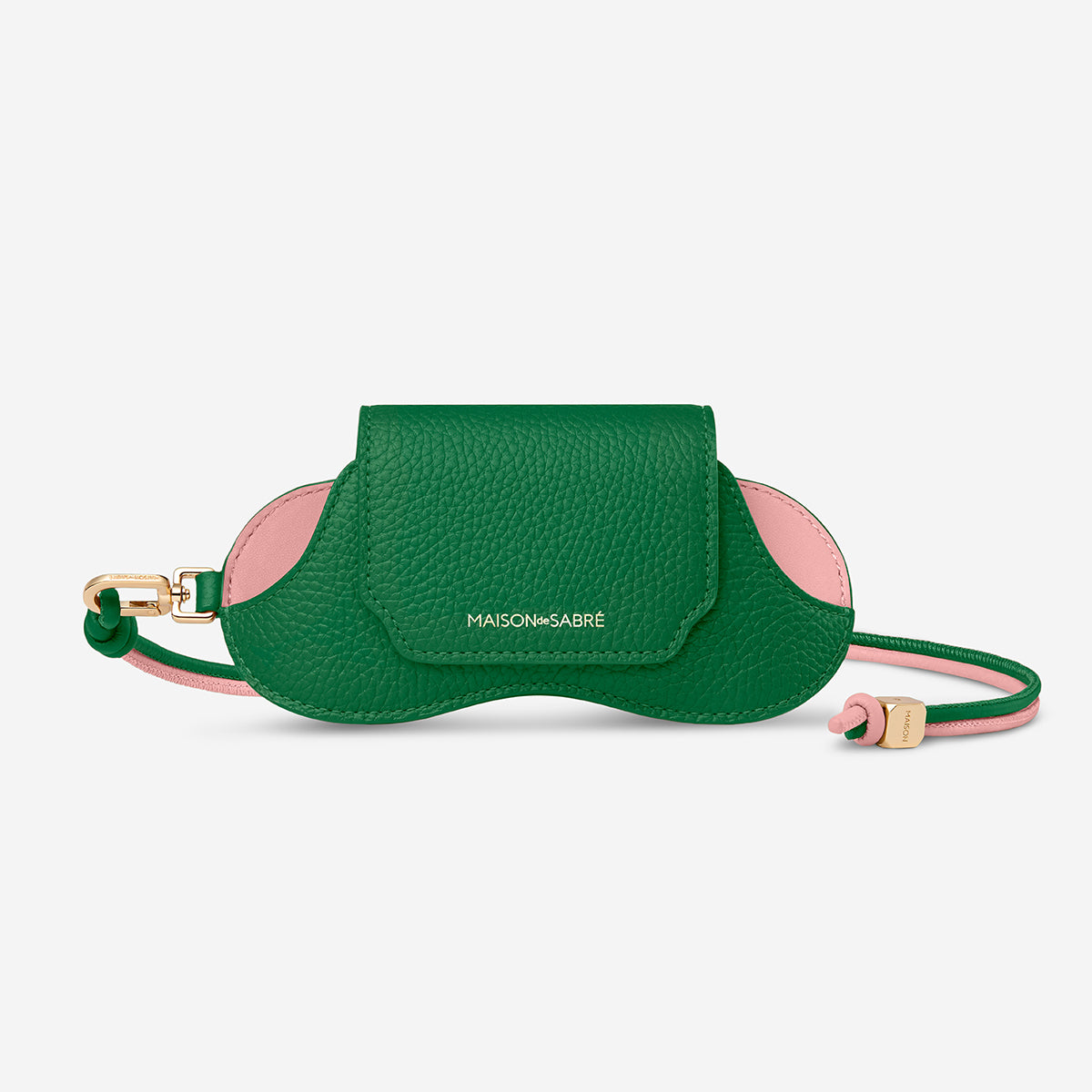 The Sunglasses Sling Case - Emerald Lily – MAISON de SABRÉ