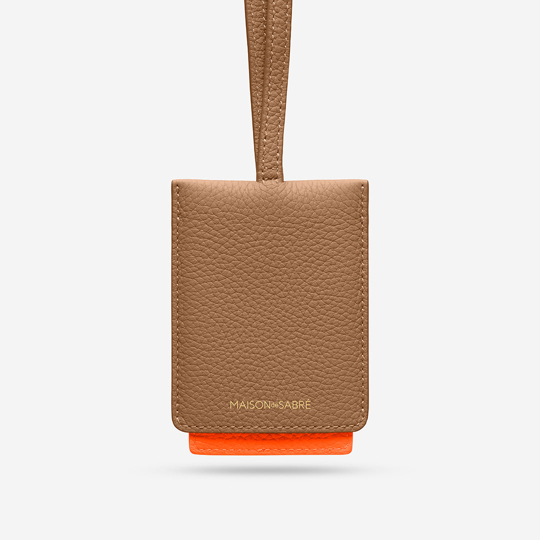 The ID Lanyard- Manhattan Sandstone – MAISON de SABRÉ