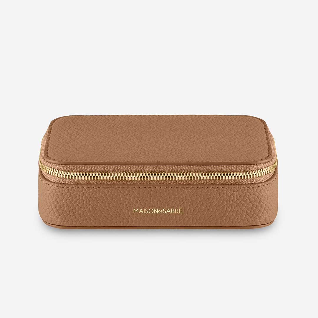 The Jewellery Case - Sandstone Brown – MAISON de SABRÉ