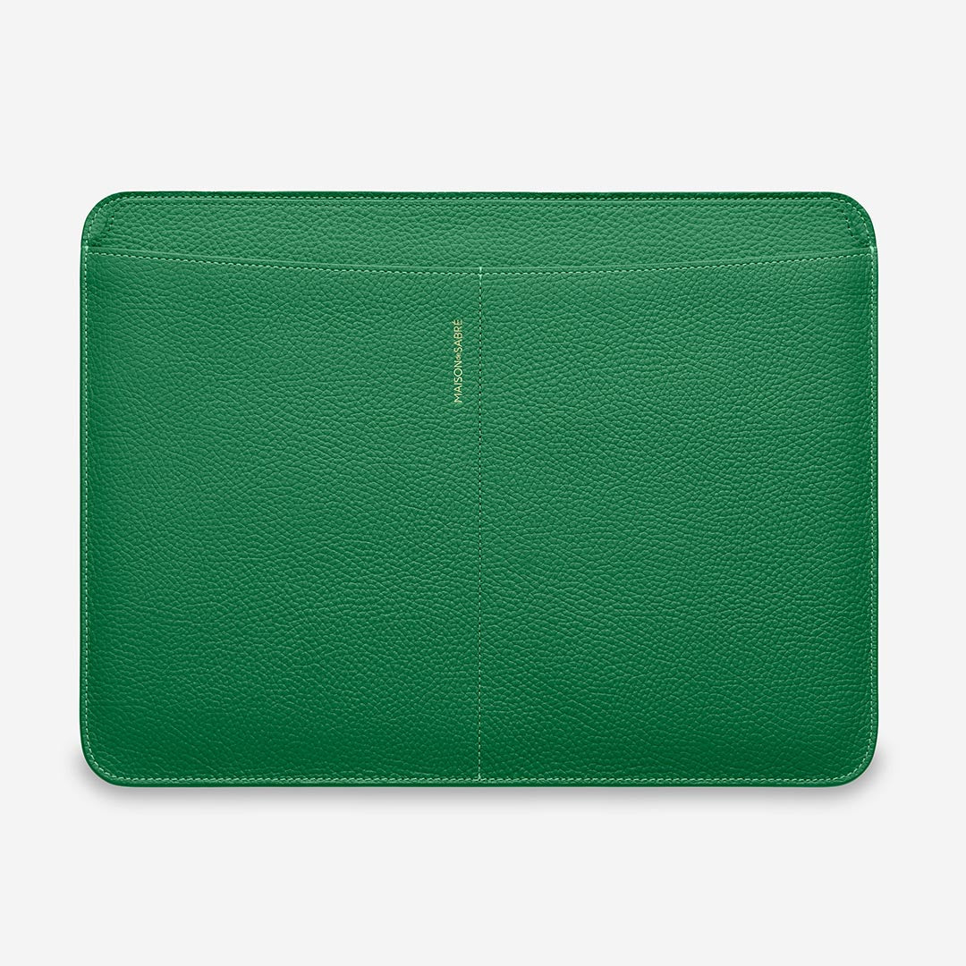 The Laptop Sleeve (14 inches) Emerald Green MAISON de SABRÉ
