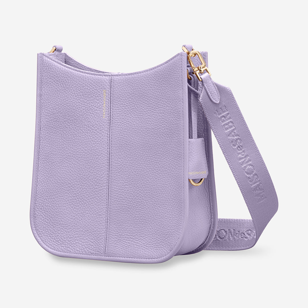 The Moon Shoulder Bag - Lavender Purple
