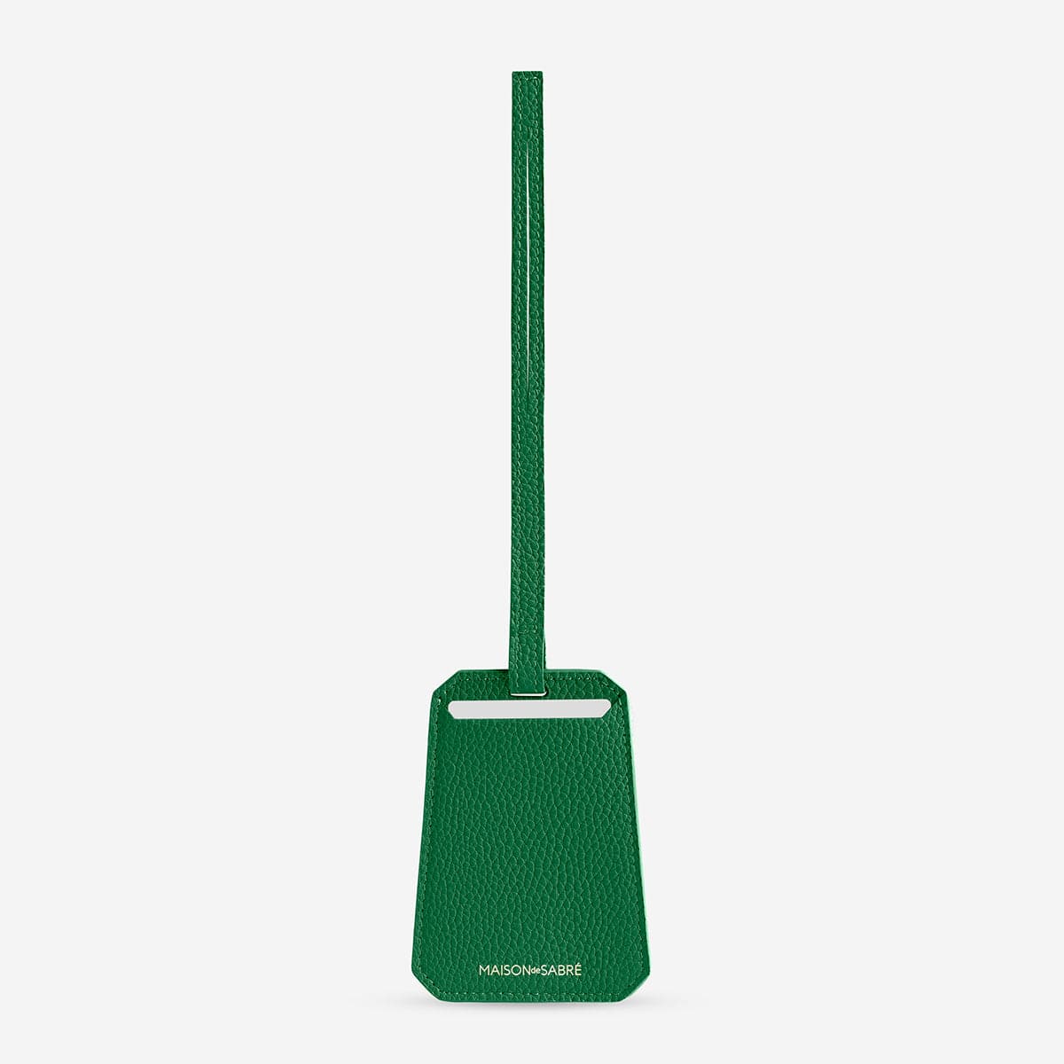 The Luggage Tag - Emerald Green – MAISON de SABRÉ