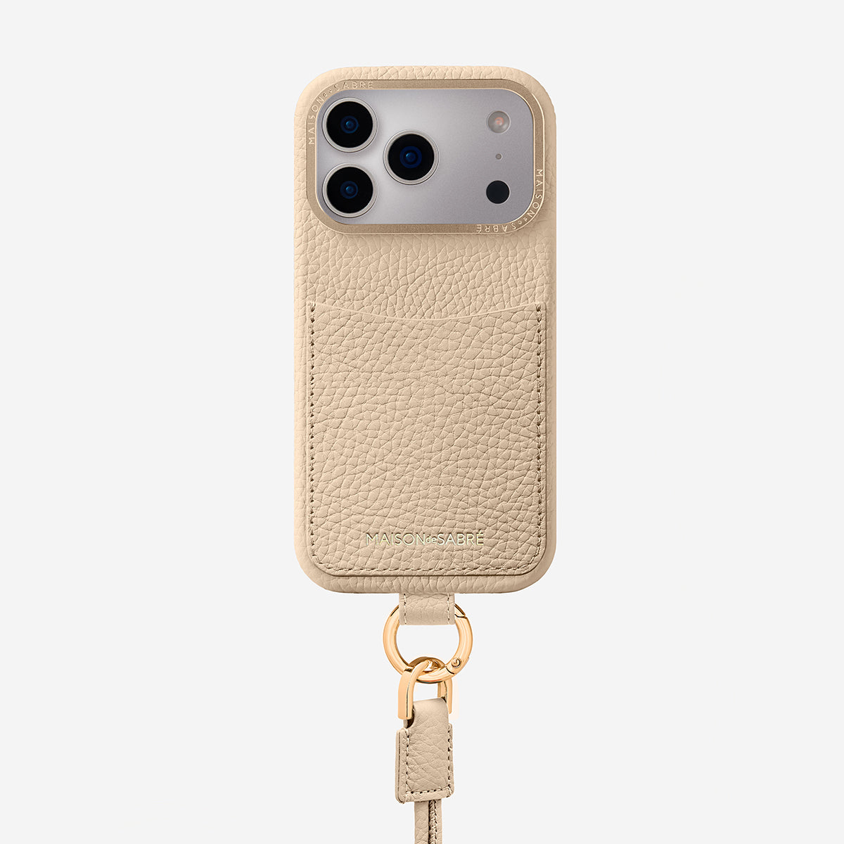 The Sling Phone Case iPhone 17 Pro - Saharan Nude – MAISON de SABRÉ