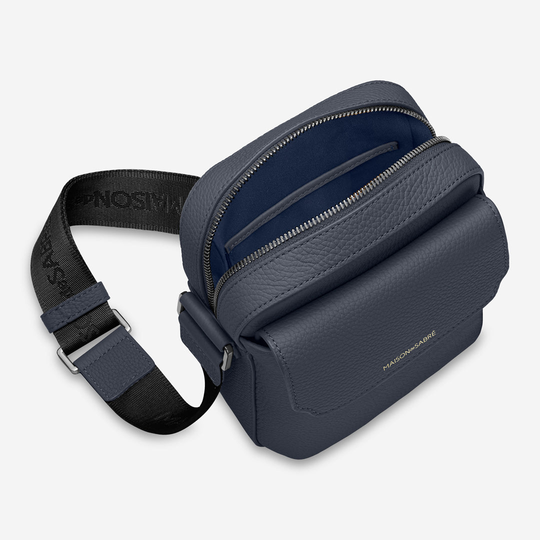 The Mini Shoulder Bag - Graphite Grey