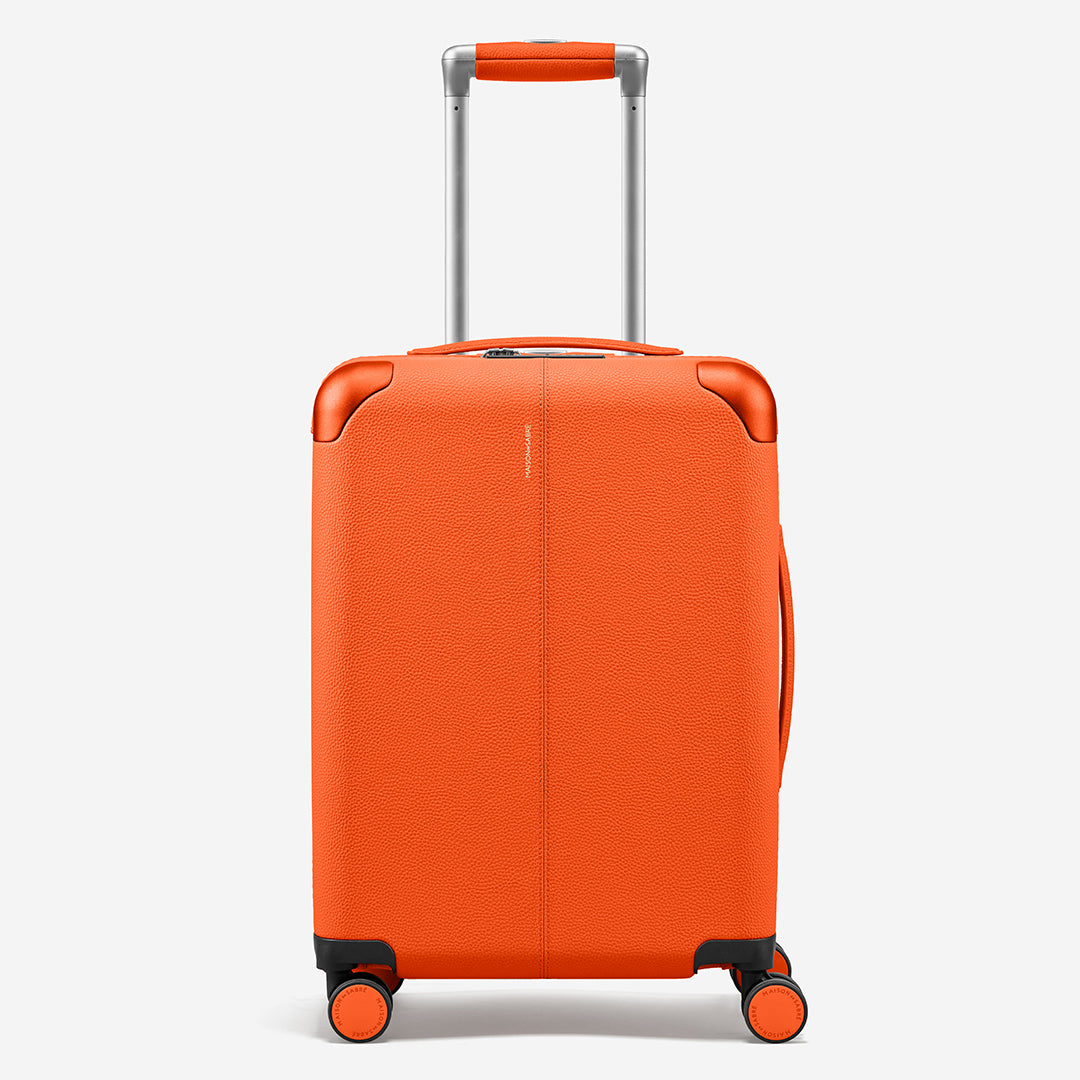 The Carry On Suitcase - Manhattan Orange – MAISON de SABRÉ