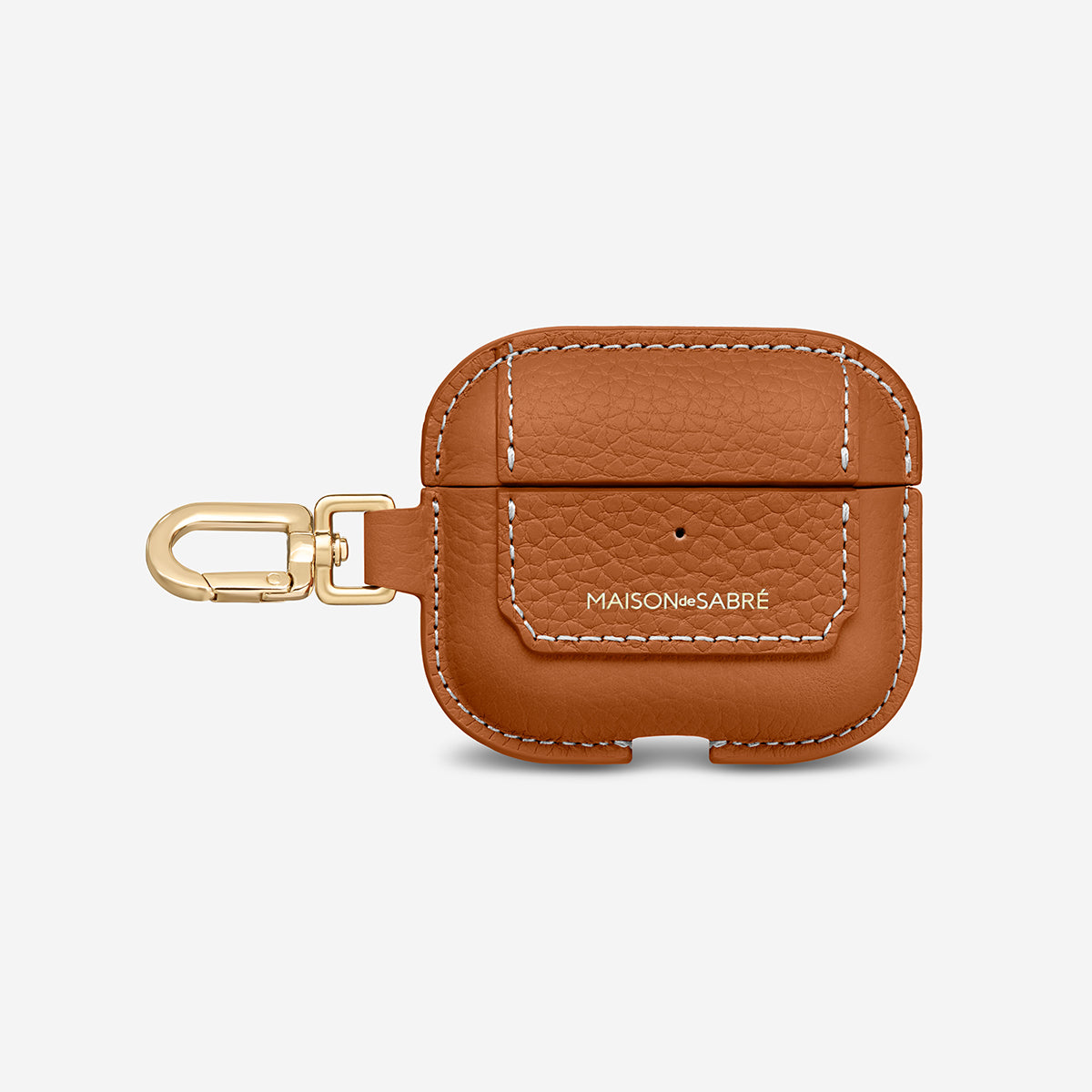 The AirPods Pro 3 Case Charm - Pecan Brown – MAISON de SABRÉ