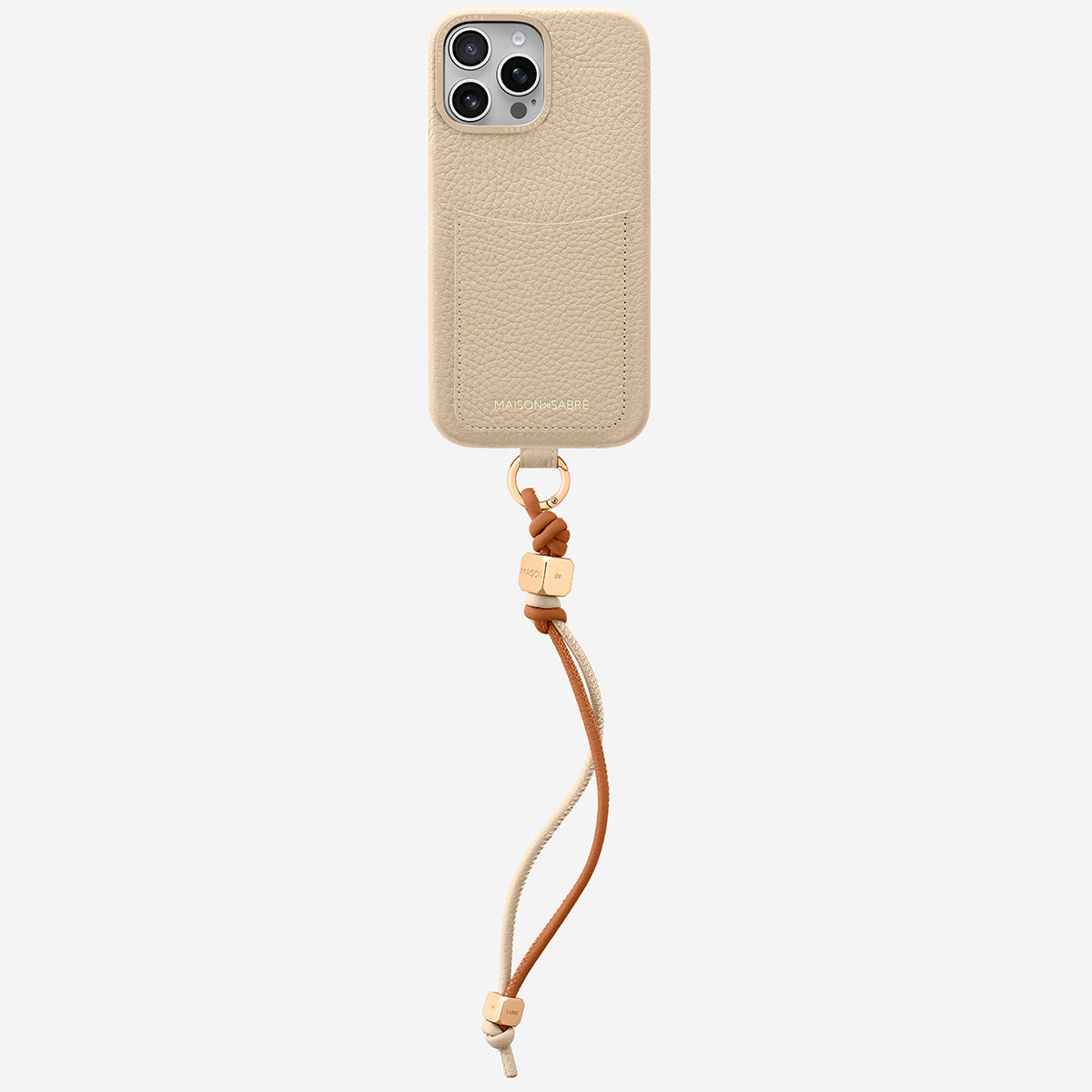 The Wristlet Phone Case iPhone 16 Pro Max - Saharan Nude