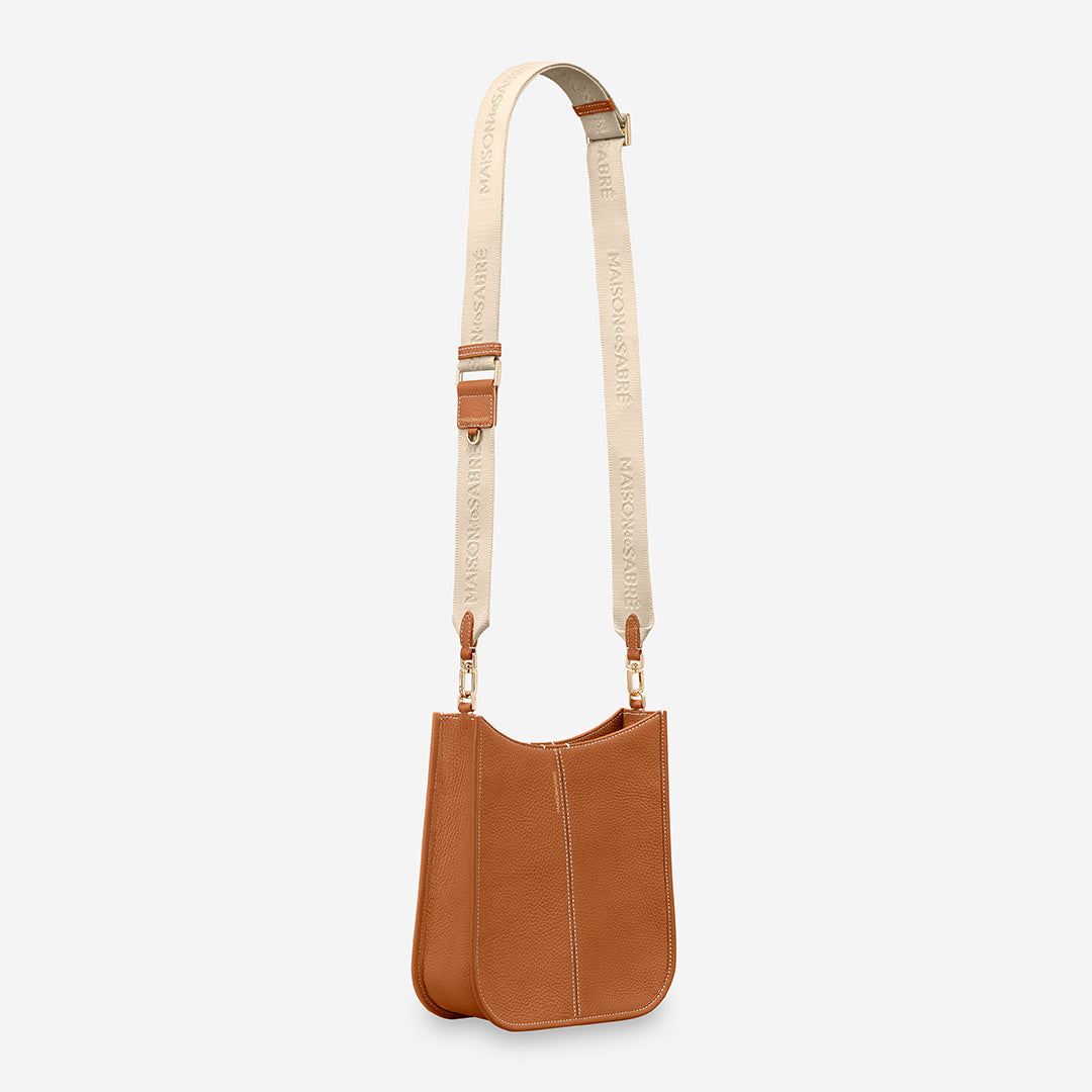 The Moon Shoulder Bag - Pecan Brown