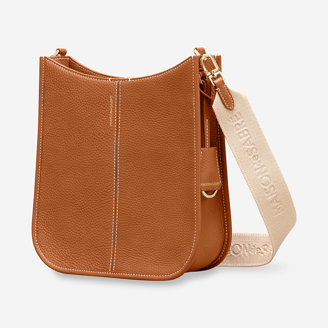 The Moon Shoulder Bag - Pecan Brown