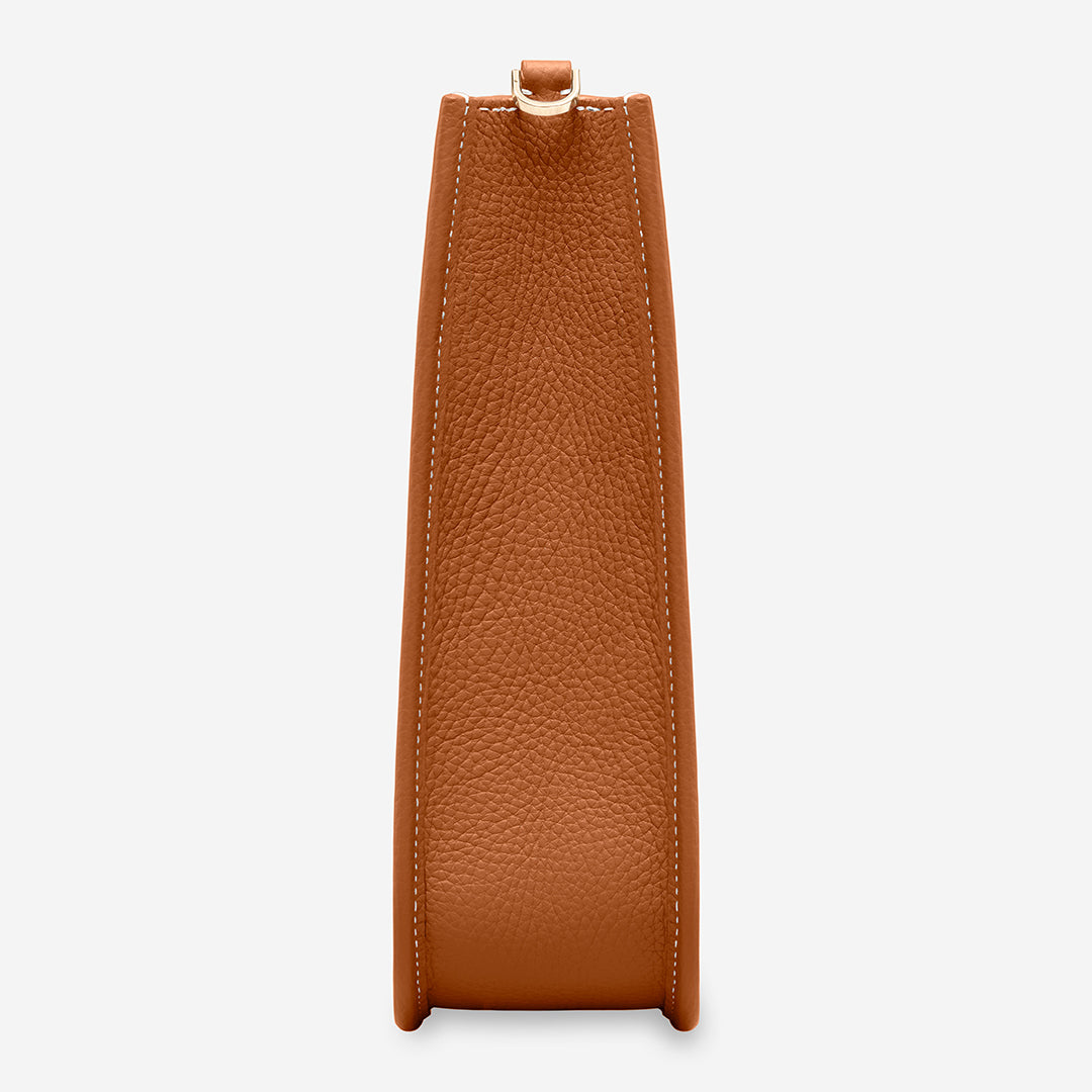 The Moon Shoulder Bag - Pecan Brown