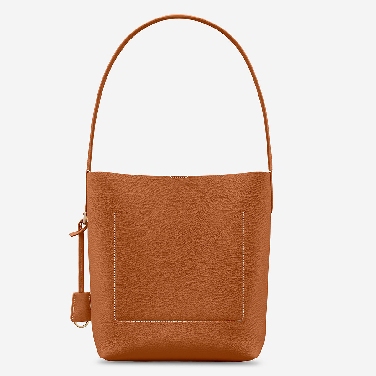 The Bucket Soft Tote - Pecan Nude