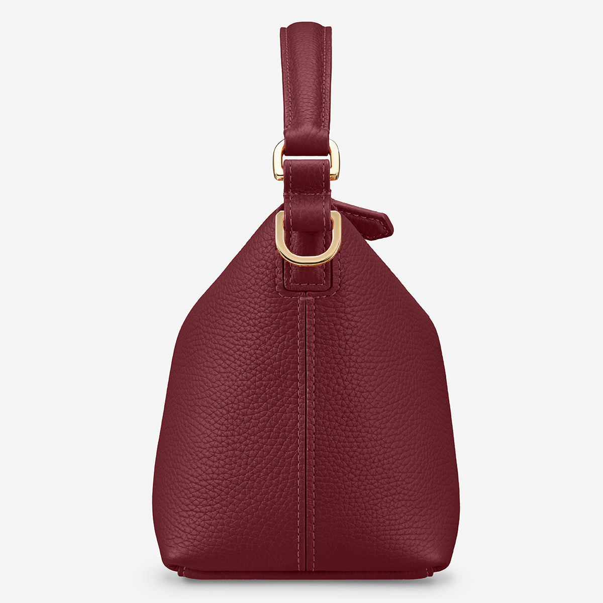 The Small Soft Hobo - Plum Red