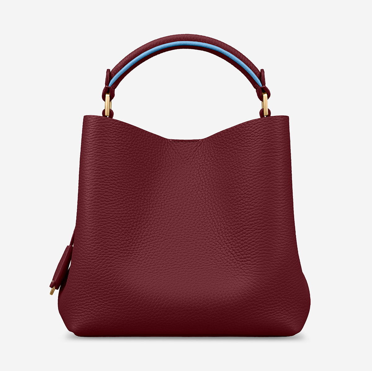 The Mini Bucket Bag - Plum Sky