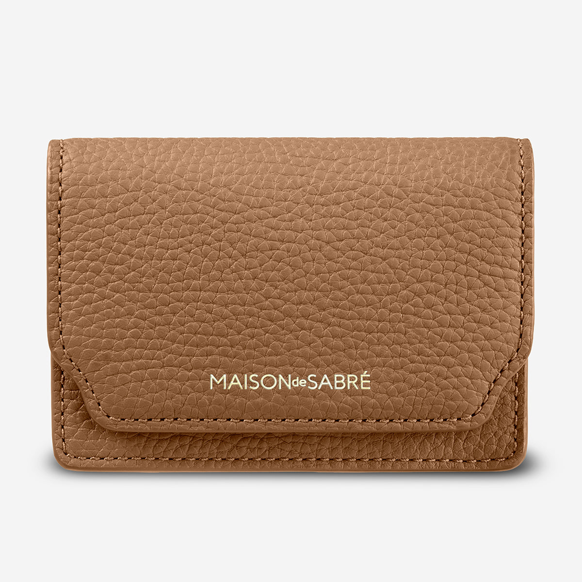 【新品、未使用】MAISON de SABRÉ 名刺入れ　ブラウン Card Case - Sandstone Brown – MAISON de SABRÉ