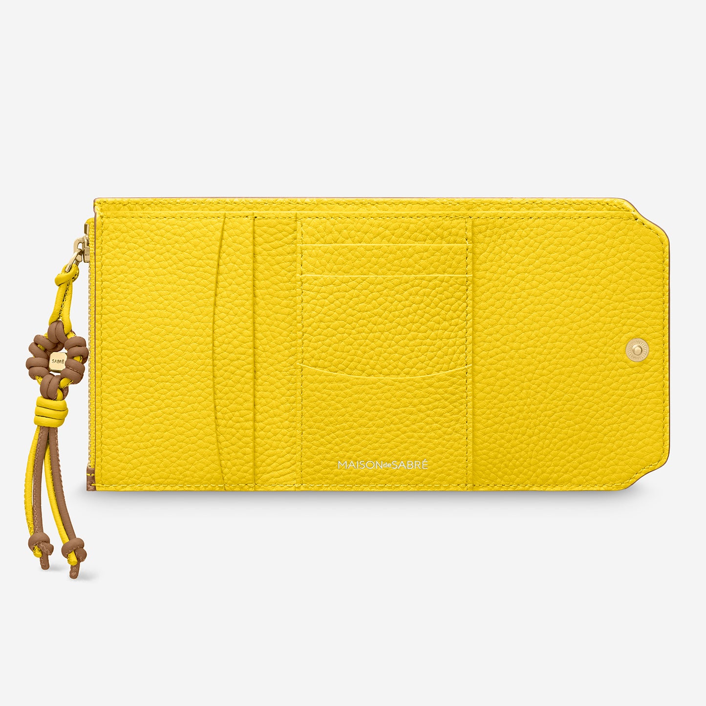 The Trifold Wallet - Sandstone Daisy