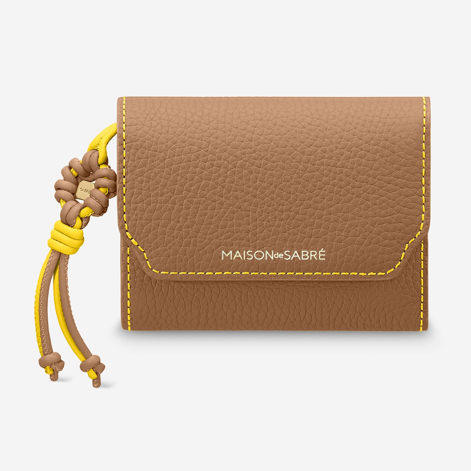 The Trifold Wallet - Sandstone Daisy – MAISON de SABRÉ