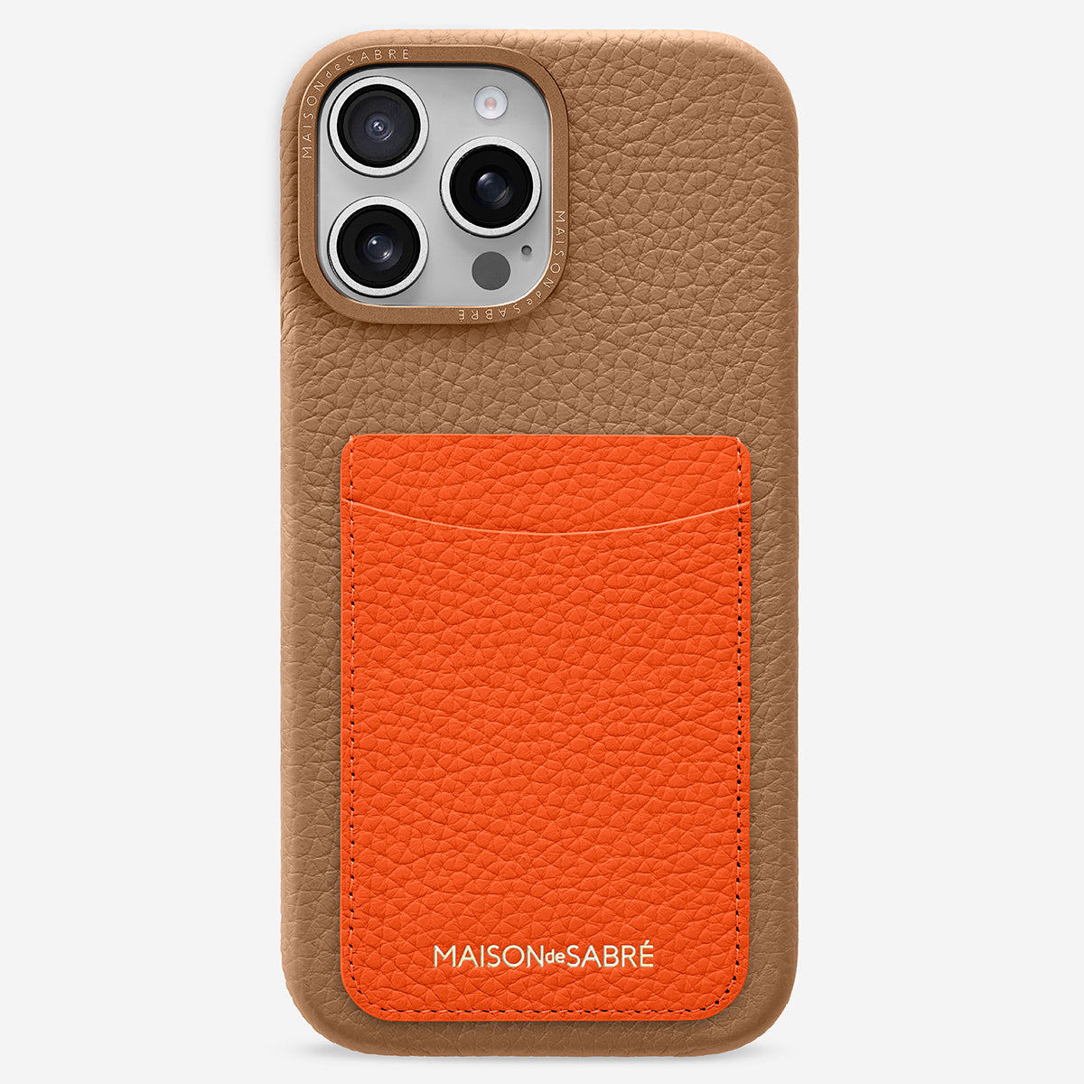 The Card Phone Case iPhone 16 Pro Max - Manhattan Sandstone