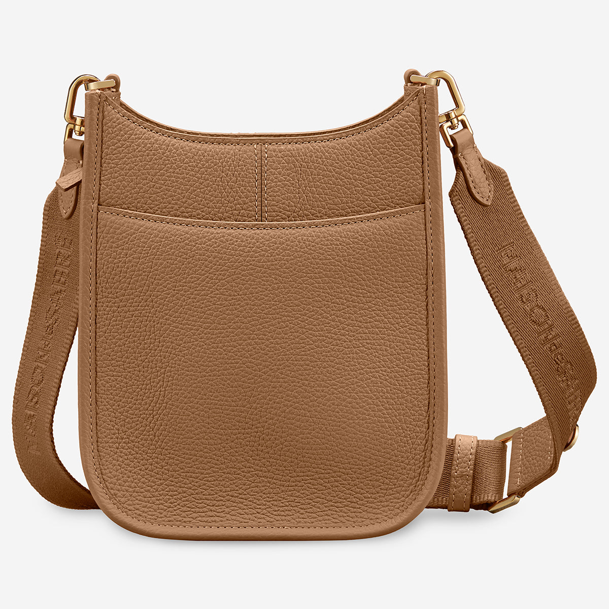 The Mini Moon Shoulder Bag - Sandstone Brown