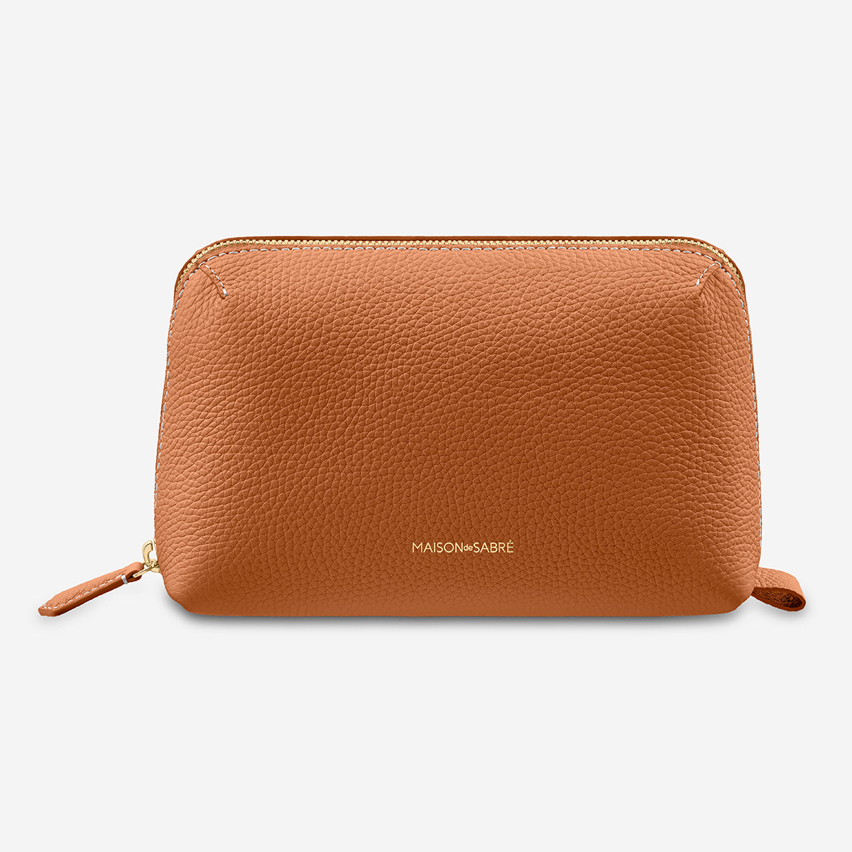 メゾンドサブレ　テックポーチ ウォールナットブラウン The Tech Pouch - Pecan Brown – MAISON de SABRÉ