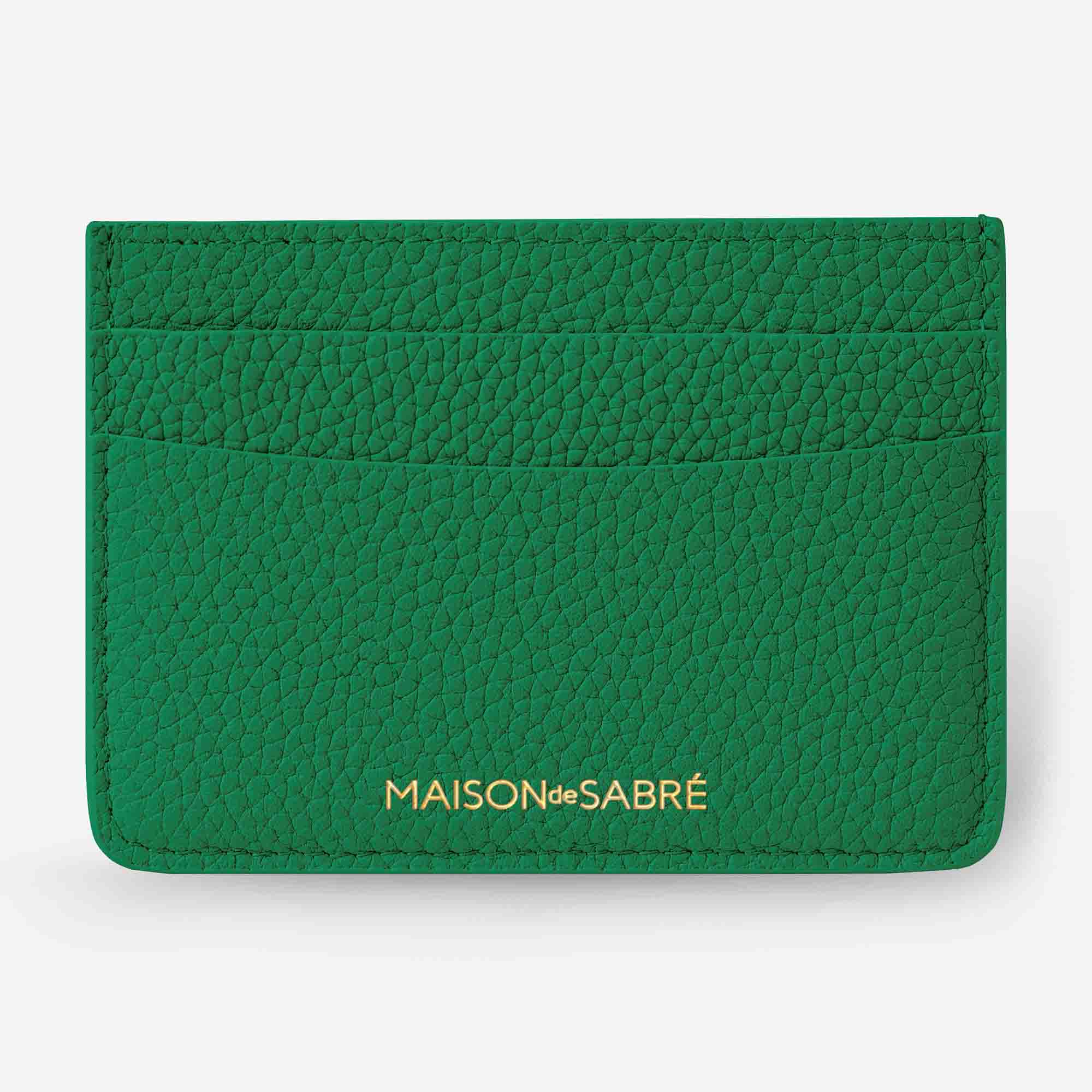 カードケース Card Holder エメラルドグリーン | MAISON de SABRÉ