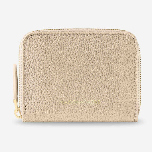 Zipped Wallet - Saharan Nude