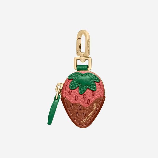 SABRÉMOJI™AirTag フルーツチャーム - Chocolate Strawberry