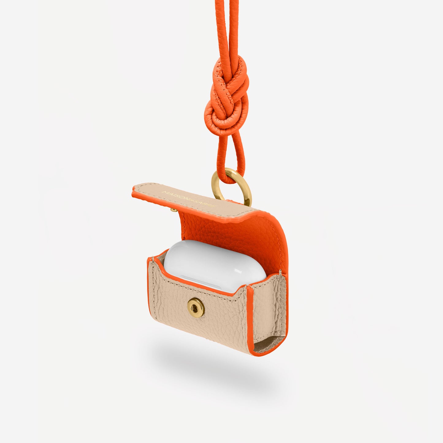 The AirPods Pouch - Nude Orange