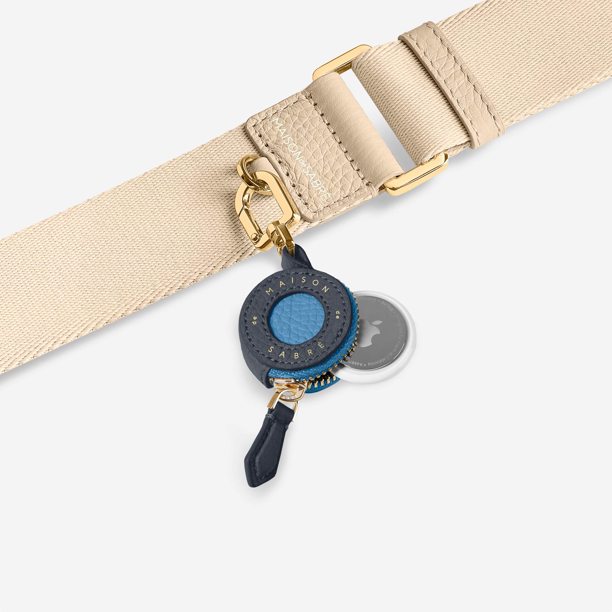 AirTagケース AirTag Charm グラファイトスカイ | MAISON de SABRÉ